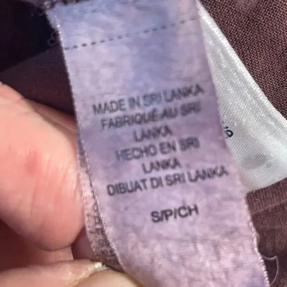 Lucky Brand Distressed Burgundy Utility Jacket Sz S